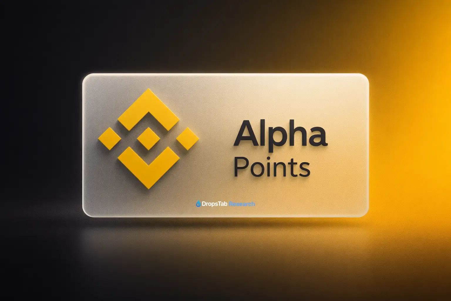 What Are Binance Alpha Points?