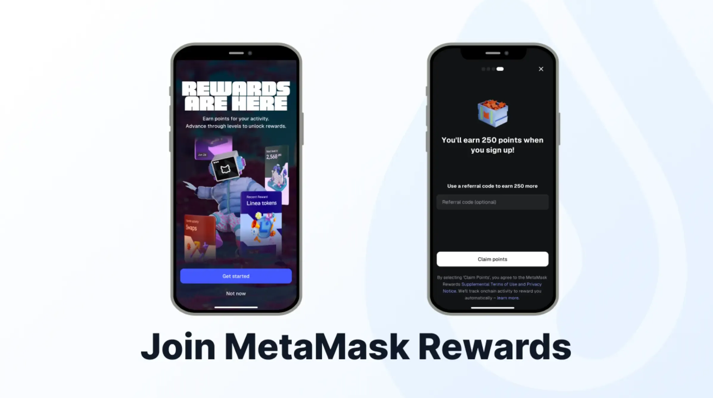Cómo unirse a MetaMask Rewards