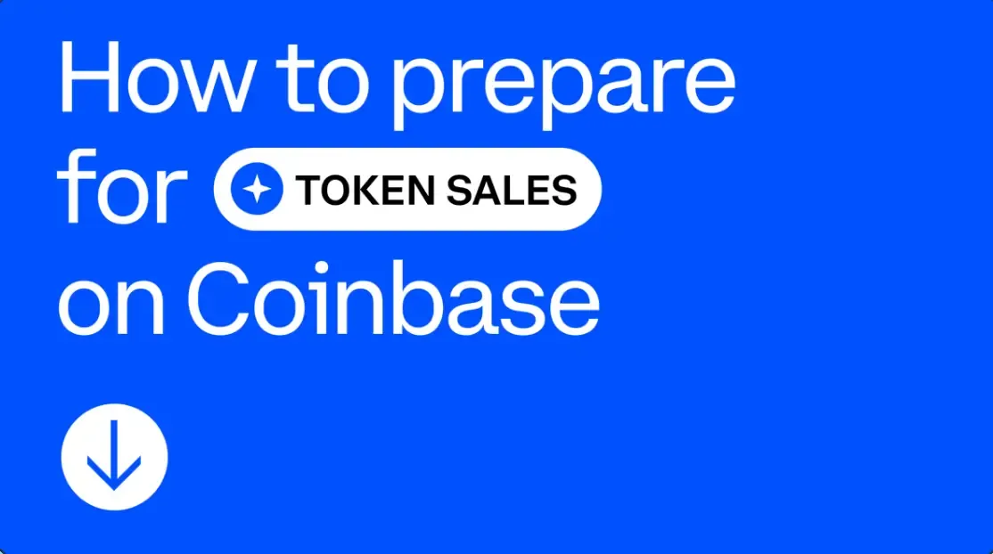 Guía de ventas de tokens de Coinbase